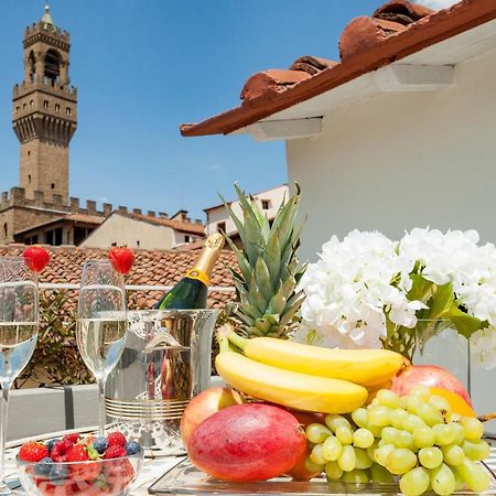 Ferienwohnung "Palazzo Signoria" Luxury Loft/Apt With Panoramic Terrace Florenz Exterior foto