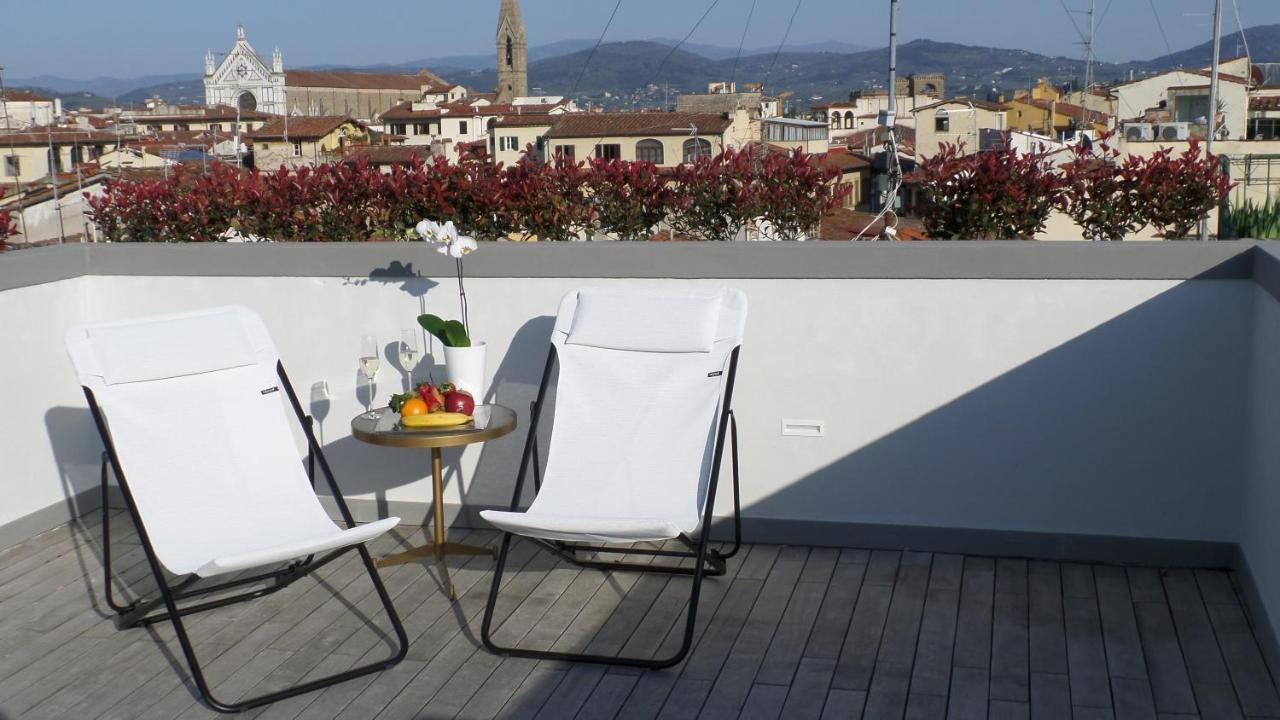 Ferienwohnung "Palazzo Signoria" Luxury Loft/Apt With Panoramic Terrace Florenz Exterior foto